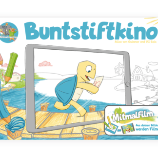 Buntstiftkino – Mitmalfilm Malbuch