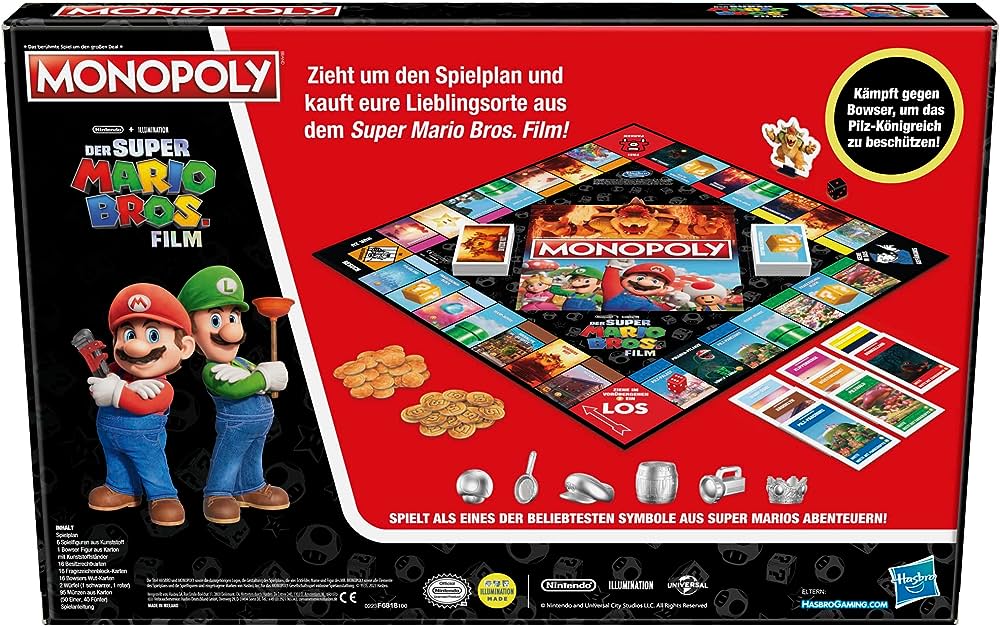 Monopoly Super Mario Bros. Film Edition – Bild 2