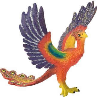 Spielfigur Feuervogel Phönix, ca. 8,9 cm, detailgetreu, PVC-frei, ideal als kleines Geschenk für Kinder ab 3 Jahren